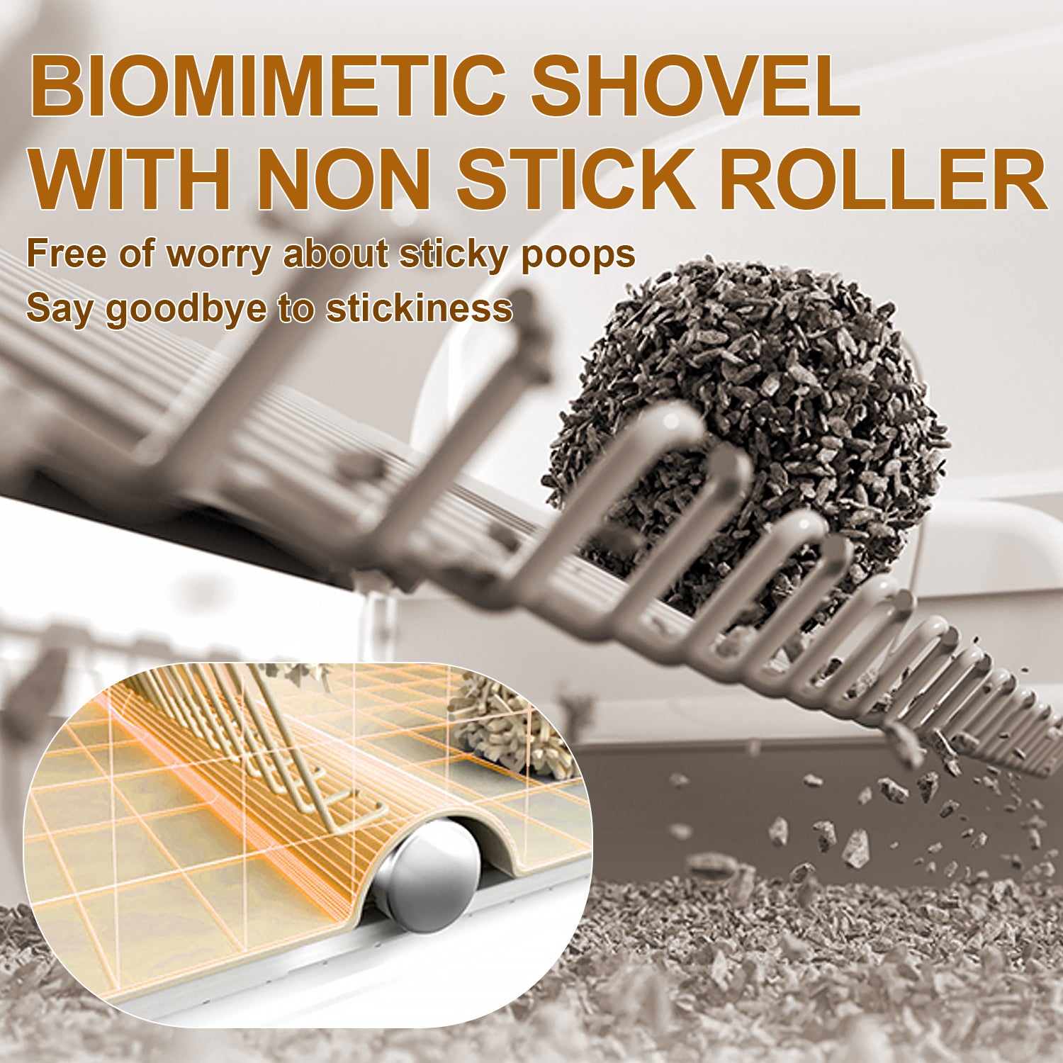 Mobbycalico Self-Cleaning Automatic Cat Litter Box for Multiple Cats, 7L Extra Large with App Control/Safety Anti-Pinching Design/Dual Deodorization Open-top Litter Box with Waste Bag/Deodorizer